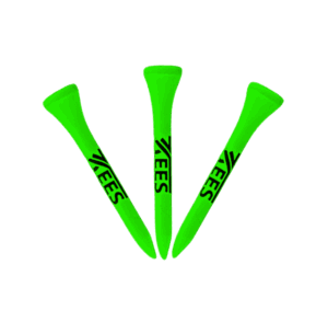 Premium Bambus Golftees - 54mm (Neon Grün)